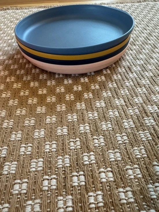 Assorted Kids Silicone Tableware Set - Pink, Peach, Blue, Mint - Picture 7 of 7